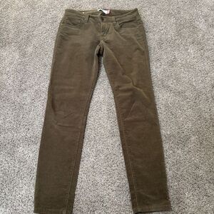 CAbi Khaki Straight Leg Pants